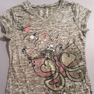 Justice shirt size 10 girls